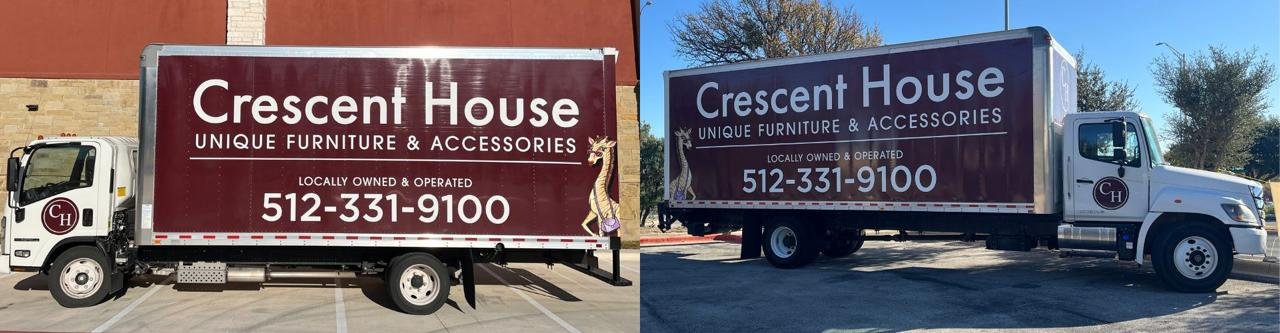 Crescent House Furniture Delivery Trucks